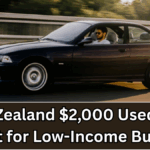 New Zealand $2,000 Used Car Grant for Low-Income Buyers 2025